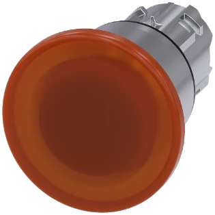 Siemens - Drukknop frontelement (paddenstoel) - 3SU1051-1BA00-0AA0 3SU10511BA000AA0 571871