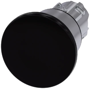 Siemens - Drukknop frontelement (paddenstoel) - 3SU1050-1BA10-0AA0 3SU10501BA100AA0 572239