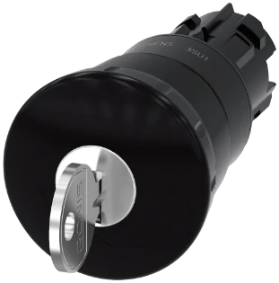Siemens - Drukknop frontelement (paddenstoel) - 3SU1000-1HG10-0AA0 3SU10001HG100AA0 573147
