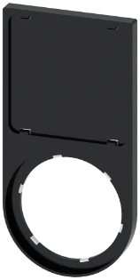 Siemens - Tekstschild voor drukknop/signaallamp - 3SU1900-0AT10-0AA0 3SU19000AT100AA0 573869