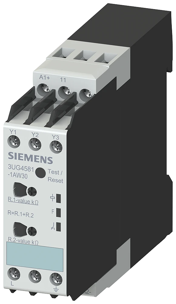 Siemens Isolatiebewakingsrelais 3UG4581-1AW30 3UG45811AW30 574123