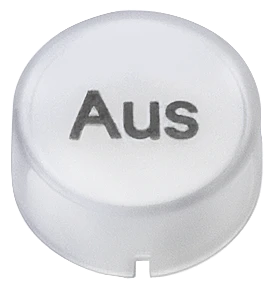 Siemens - Tekstschild voor drukknop/signaallamp - 3SB2901-5AC 3SB29015AC 574286