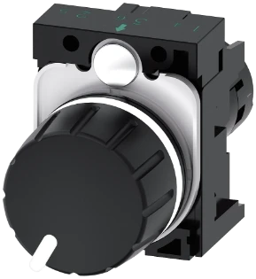 Siemens - Potentiometer voor paneelinbouw - 3SU1200-2PW10-1AA0 3SU12002PW101AA0 574933