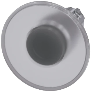 Siemens - Drukknop frontelement (paddenstoel) - 3SU1051-1CA70-0AA0 3SU10511CA700AA0 575259
