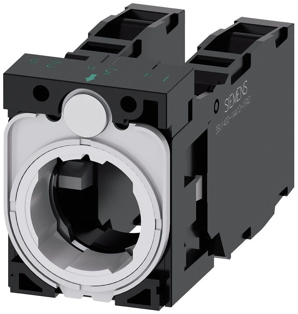 Siemens Adapter drukknop/signaallamphouder 3SU1500-1AA10-1LA0 3SU15001AA101LA0 575294