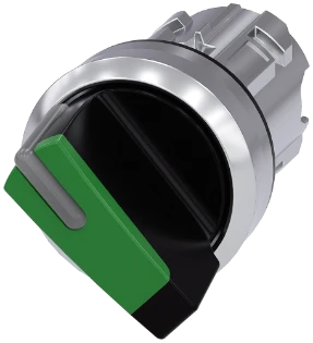 Siemens - Keuzeschakelaar frontelement - 3SU1052-2BC40-0AA0 3SU10522BC400AA0 575401