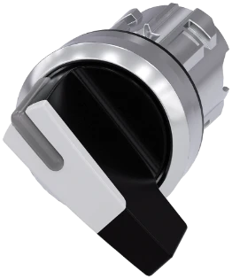 Siemens - Keuzeschakelaar frontelement - 3SU1052-2CF60-0AA0 3SU10522CF600AA0 575558
