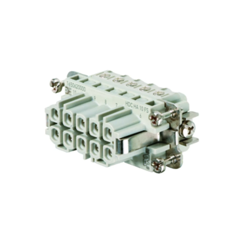 Weidmüller Contactblok voor rechthoekige connector HDC HA 10 FS 1650620000 5900