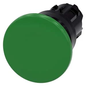 Siemens - Drukknop frontelement (paddenstoel) - 3SU1000-1BD40-0AA0 3SU10001BD400AA0 59562
