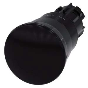Siemens - Drukknop frontelement (paddenstoel) - 3SU1000-1HB10-0AA0 3SU10001HB100AA0 59581