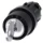 Siemens - Keuzeschakelaar frontelement - 3SU1000-4BL01-0AA0 3SU10004BL010AA0 59651