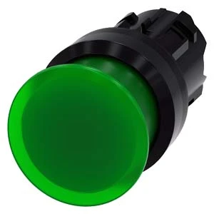 Siemens - Drukknop frontelement (paddenstoel) - 3SU1001-1AD40-0AA0 3SU10011AD400AA0 59799