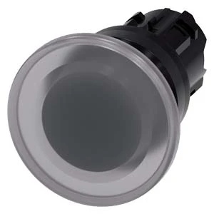 Siemens - Drukknop frontelement (paddenstoel) - 3SU1001-1BD70-0AA0 3SU10011BD700AA0 59835