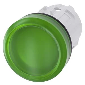 Siemens Signaallamp frontelement 3SU1001-6AA40-0AA0 3SU10016AA400AA0 59888