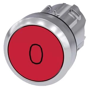 Siemens - Drukknop frontelement - 3SU1050-0AB20-0AD0 3SU10500AB200AD0 60233