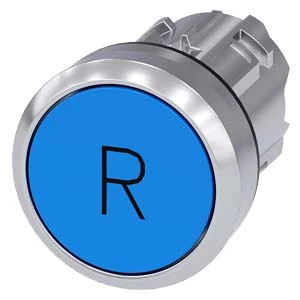 Siemens - Drukknop frontelement - 3SU1050-0AB50-0AR0 3SU10500AB500AR0 60246