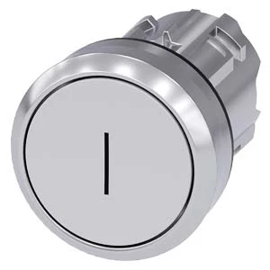 Siemens - Drukknop frontelement - 3SU1050-0AB60-0AC0 3SU10500AB600AC0 60250