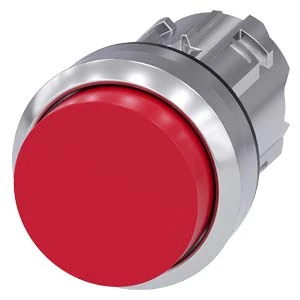 Siemens - Drukknop frontelement - 3SU1050-0BA20-0AA0 3SU10500BA200AA0 60254