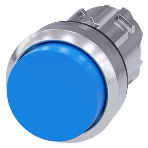 Siemens - Drukknop frontelement - 3SU1050-0BB50-0AA0 3SU10500BB500AA0 60259