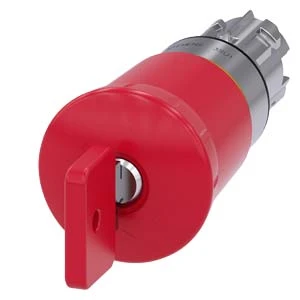 Siemens - Drukknop frontelement (paddenstoel) - 3SU1050-1HQ20-0AA0 3SU10501HQ200AA0 60333