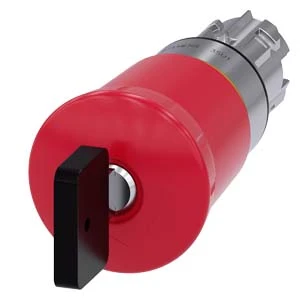Siemens - Drukknop frontelement (paddenstoel) - 3SU1050-1HV20-0AA0 3SU10501HV200AA0 60341