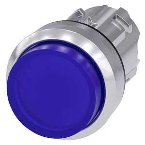 Siemens - Drukknop frontelement - 3SU1051-0BB50-0AA0 3SU10510BB500AA0 60472