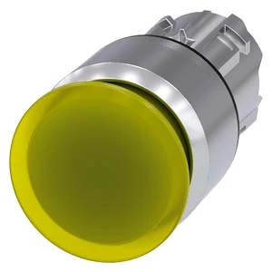 Siemens - Drukknop frontelement (paddenstoel) - 3SU1051-1AA30-0AA0 3SU10511AA300AA0 60480