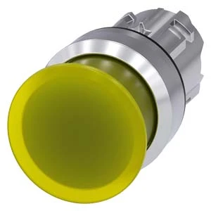 Siemens - Drukknop frontelement (paddenstoel) - 3SU1051-1AD30-0AA0 3SU10511AD300AA0 60491