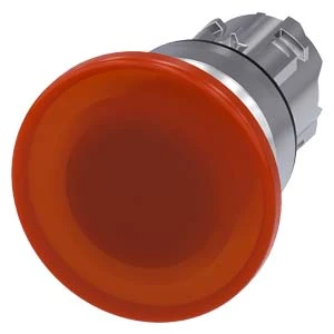 Siemens - Drukknop frontelement (paddenstoel) - 3SU1051-1BD00-0AA0 3SU10511BD000AA0 60513