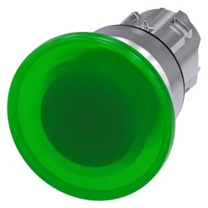 Siemens - Drukknop frontelement (paddenstoel) - 3SU1051-1BD40-0AA0 3SU10511BD400AA0 60517