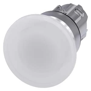 Siemens - Drukknop frontelement (paddenstoel) - 3SU1051-1BD60-0AA0 3SU10511BD600AA0 60520