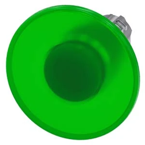 Siemens - Drukknop frontelement (paddenstoel) - 3SU1051-1CA40-0AA0 3SU10511CA400AA0 60529