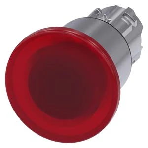 Siemens - Drukknop frontelement (paddenstoel) - 3SU1051-1EA20-0AA0 3SU10511EA200AA0 60547