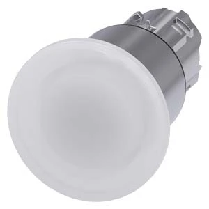 Siemens - Drukknop frontelement (paddenstoel) - 3SU1051-1ED60-0AA0 3SU10511ED600AA0 60555