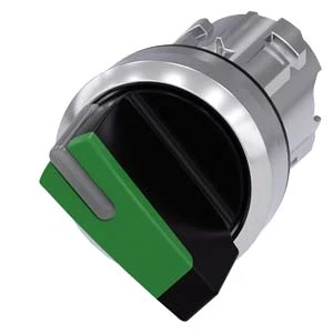 Siemens - Keuzeschakelaar frontelement - 3SU1052-2BF40-0AA0 3SU10522BF400AA0 60596