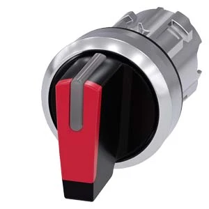 Siemens - Keuzeschakelaar frontelement - 3SU1052-2BL20-0AA0 3SU10522BL200AA0 60604