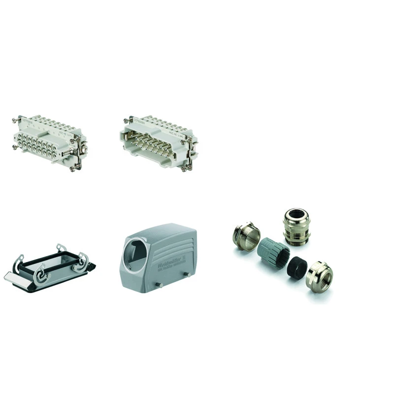 Weidmüller Rechthoekige connector, set (industrieconnector) HDC-KIT-HE 16.120 1712520000 6118
