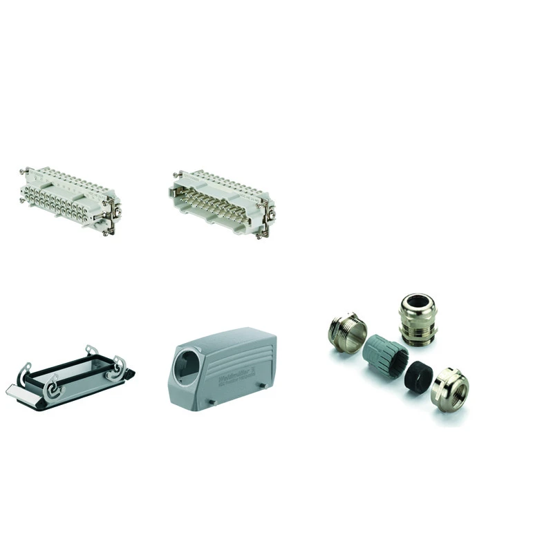 Weidmüller Rechthoekige connector, set (industrieconnector) HDC-KIT-HE 24.130 1712530000 6119