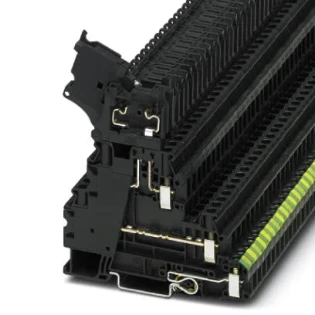 Phoenix Contact - Zekeringsrijgklem - UT 4-PE/L/HESILED 60 (5X20) 3214322 62974