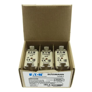 Eaton - Smeltpatroon (mes) - 0NH FUSE 80AMP 500V gG SIZE 00 DUAL 80NHG00B 6342567
