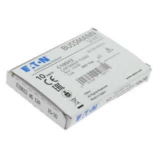 Eaton - Cilindrische zekering - CYLINDRICAL FUSE 10 x 38 12A GG 500 C10G12 6343743