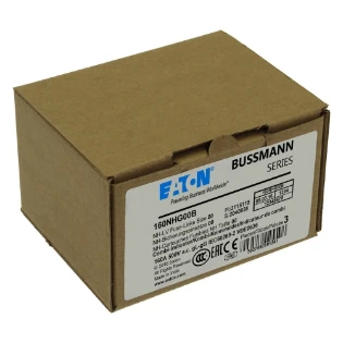 Eaton - Smeltpatroon (mes) - NH FUSE 160A 500V GG/GL SIZE 00 160NHG00B 6343946