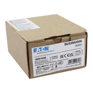Eaton - Smeltpatroon (mes) - NH FUSE 80A 500V GG/GL SIZE 0 80NHG0B 6349315