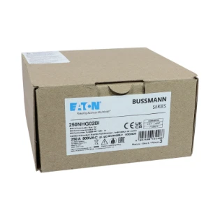 Eaton - Smeltpatroon (mes) - NH FUSE 250A 500V GL/GG SIZE 02 250NHG02BI 6350096