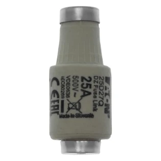 Eaton - D-zekering - FUSE 25A DII/E27 500VAC 25D27Q 6355002