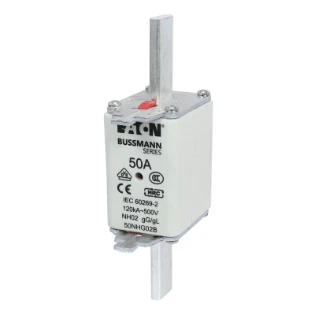 Eaton - Smeltpatroon (mes) - NH FUSE 50A 500V GG/GL SIZE 02 50NHG02B 6355762