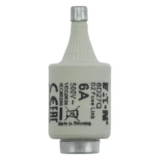 Eaton - D-zekering - FUSE 6A DII/E27 500VAC 6D27Q 6355804