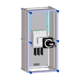 Eaton - Schakelaarkast - HNZM1-100-4 6701762 6357762