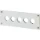 Eaton - Inbouwplaat drukknop/signaallamp - M22-E5 216546 6357994