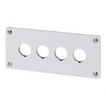 Eaton - Inbouwplaat drukknop/signaallamp - M22-E4 216545 6359498
